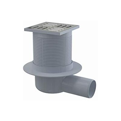 Alcaplast Scarico a pavimento, 105 x 50 cm, orizzontale, in acciaio inox, extra piatto, scarico doccia Alcaplast Scarico a pavimento, 105 x 50 cm, orizzontale, in acciaio inox, extra piatto, scarico doccia