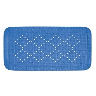 Spirella Tappeto per Vasca in Schiuma PVC Alaska Tappeto da Bagno Antiscivolo con Ventose + Fori di Drenaggio Antimuffa Blu Elettrico 91 X 36 cm Spirella Tappeto per Vasca in Schiuma PVC Alaska Tappeto da Bagno Antiscivolo con Ventose + Fori di Drenaggio Antimuffa Blu Elettrico 91 X 36 cm