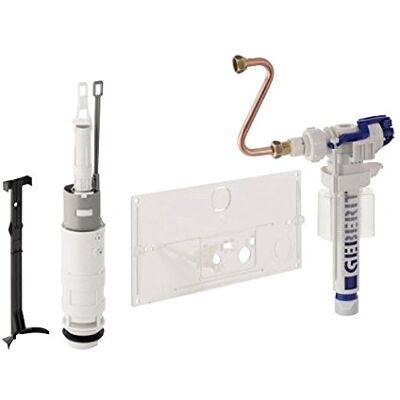 Geberit - 240.835.001 - Due quantità di scarico - Kit di conversione Geberit - 240.835.001 - Due quantità di scarico - Kit di conversione