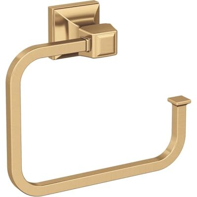Amerock Anello porta asciugamani color bronzo champagne Lunghezza 146 mm Mulholland Porta asciugamani da parete Piccolo portasciugamani da cucina Accessori da bagno Amerock Anello porta asciugamani color bronzo champagne Lunghezza 146 mm Mulholland Porta asciugamani da parete Piccolo portasciugamani da cucina Accessori da bagno