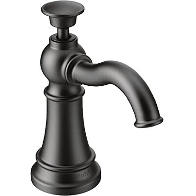 Moen Dispenser per sapone tradizionale, colore: Nero opaco Moen Dispenser per sapone tradizionale, colore: Nero opaco