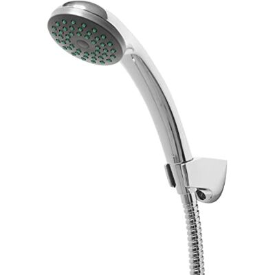 Amig - 20106 - Testa doccia anti-calcare - Tubo 1,7 m - Kit doccia Amig - 20106 - Testa doccia anti-calcare - Tubo 1,7 m - Kit doccia