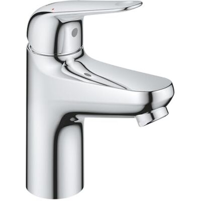 Grohe Swift Miscelatore monocomando per lavabo, Taglia S, cromo, Grohe Swift Miscelatore monocomando per lavabo, Taglia S, cromo,