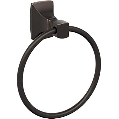 Amerock Anello portasciugamani 189 mm Bronzo lucidato ad olio Highland Ridge Porta asciugamani Hardware da bagno Accessori da bagno Amerock Anello portasciugamani 189 mm Bronzo lucidato ad olio Highland Ridge Porta asciugamani Hardware da bagno Accessori da bagno