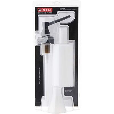 DELTA Faucet Dispenser per sapone/lozioni, colore: nero DELTA Faucet Dispenser per sapone/lozioni, colore: nero