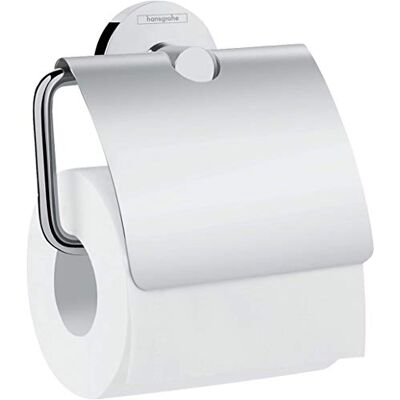 Hansgrohe Logis Universal Porta rotolo con copertura, cromo, Hansgrohe Logis Universal Porta rotolo con copertura, cromo,