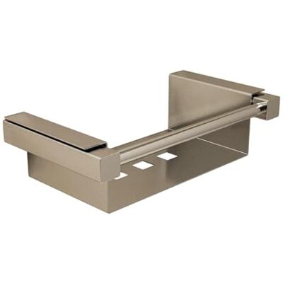 Cosmic Metric Porta sapone doccia - Metallo cromato rettangolare 22x12x6cm Cosmic Metric Porta sapone doccia - Metallo cromato rettangolare 22x12x6cm