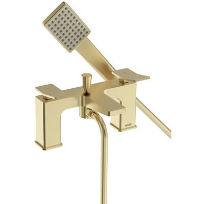 Miscelatore vasca-doccia Bristan Tangram - Ottone spazzolato Miscelatore vasca-doccia Bristan Tangram - Ottone spazzolato