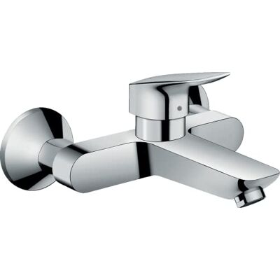 Hansgrohe Logis Miscelatore monocomando lavabo esterno a parete, cromo, Hansgrohe Logis Miscelatore monocomando lavabo esterno a parete, cromo,