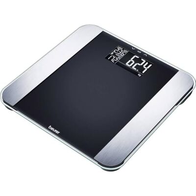 Beurer BF Limited Edition Bilancia Diagnostica con Ampio Display LCD Retroilluminato ed elettrodi in acciaio inox per un Design Elegante, 10 memorie utente, 5 livelli, 180kg di portata Beurer BF Limited Edition Bilancia Diagnostica con Ampio Display LCD Retroilluminato ed elettrodi in acciaio inox per un Design Elegante, 10 memorie utente, 5 livelli, 180kg di portata