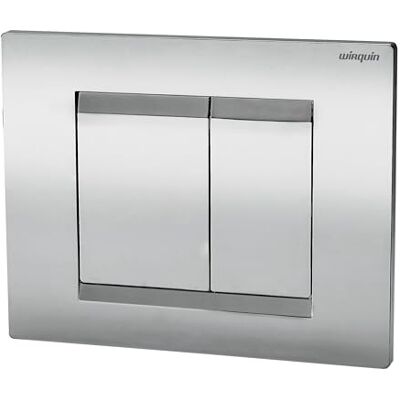 Wirquin – Pulsante Essentiel per Chrono cromato/cromato opaco Wirquin – Pulsante Essentiel per Chrono cromato/cromato opaco