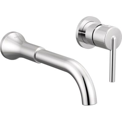 DELTA Rubinetto Trinseco a parete rubinetto, Rubinetto per bagno cromato, Rubinetto da bagno a parete 3 fori, Rubinetto da bagno diffuso, Cromo DELTA Rubinetto Trinseco a parete rubinetto, Rubinetto per bagno cromato, Rubinetto da bagno a parete 3 fori, Rubinetto da bagno diffuso, Cromo
