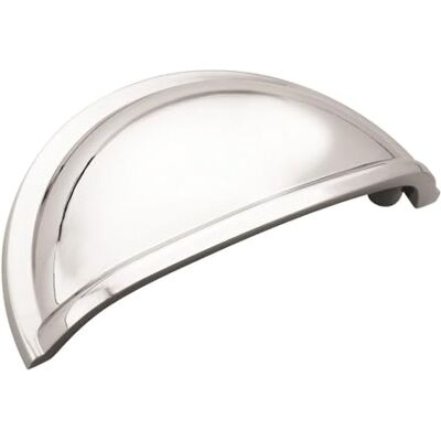 Amerock Set di 10 tiranti per tazza, 53010, cromato lucido, centro 76 mm Amerock Set di 10 tiranti per tazza, 53010, cromato lucido, centro 76 mm