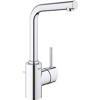 Grohe Concetto Miscelatore lavabo 1/2 pollici Taglia L, Cromo Grohe Concetto Miscelatore lavabo 1/2 pollici Taglia L, Cromo