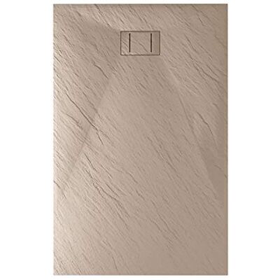Idralite Piatto Doccia 70x100x2,6 CM Rettangolare Tortora Effetto Pietra mod. Blend Idralite Piatto Doccia 70x100x2,6 CM Rettangolare Tortora Effetto Pietra mod. Blend