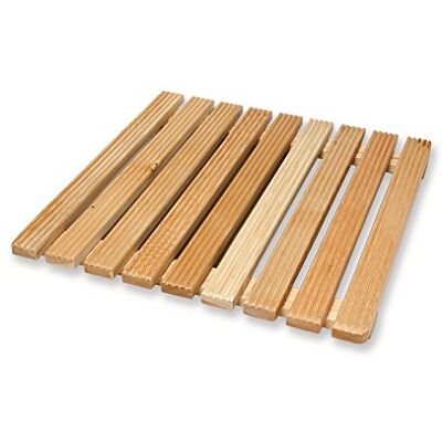 ACQUASTILLA Pedana Quadrata in Legno per Doccia ACQUASTILLA Pedana Quadrata in Legno per Doccia