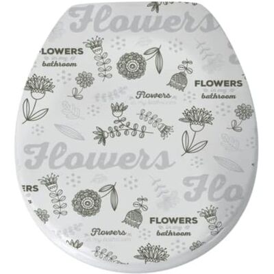 MSV Sedile WC, Multicolore, 45.5 x 37 x 5 cm, 39 Pezzi MSV Sedile WC, Multicolore, 45.5 x 37 x 5 cm, 39 Pezzi