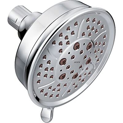 Moen Soffione doccia a quattro funzioni, diametro 10 cm, Moen Soffione doccia a quattro funzioni, diametro 10 cm,