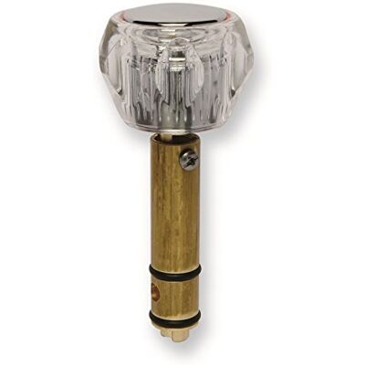Valvola Doccia Asiem 8x20mm con Maniglia in Acrilico - Valvola Doccia Valvola Doccia Asiem 8x20mm con Maniglia in Acrilico - Valvola Doccia