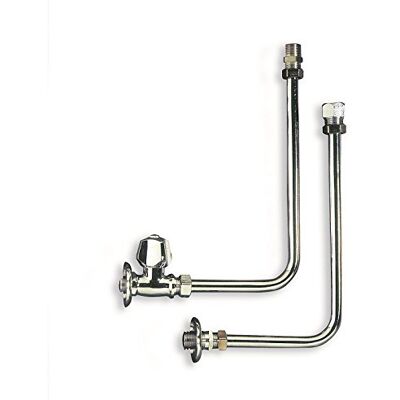 ACQUASTILLA Serie attacchi per scaldabagno, Serie di attacchi per scaldabagno: 2 squadrette mm.14, rubinetto d'arresto, niples 1/2"x14 e rosone, raccordi F 1/2" x 14 ACQUASTILLA Serie attacchi per scaldabagno, Serie di attacchi per scaldabagno: 2 squadrette mm.14, rubinetto d'arresto, niples 1/2"x14 e rosone, raccordi F 1/2" x 14