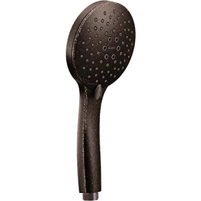 Moen Soffione doccia a mano Eco-Performance, ad alta pressione, con getto a 5 funzioni, bronzo lucidato a olio Moen Soffione doccia a mano Eco-Performance, ad alta pressione, con getto a 5 funzioni, bronzo lucidato a olio
