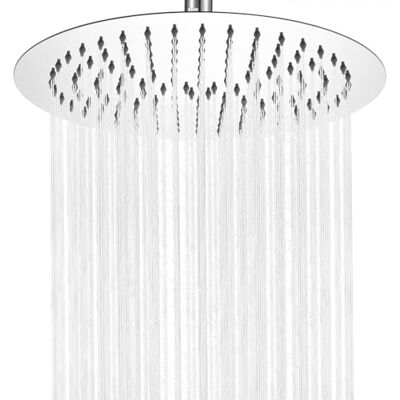 Auralum Soffione Doccia Grande Anticalcare e Alta Pressione Rotondo 8 Pollici con Ugelli in Silicone Autopulenti Soffione Doccia Fisso a Pioggia in Acciaio Inox con Girevole a 360° Cromato Auralum Soffione Doccia Grande Anticalcare e Alta Pressione Rotondo 8 Pollici con Ugelli in Silicone Autopulenti Soffione Doccia Fisso a Pioggia in Acciaio Inox con Girevole a 360° Cromato