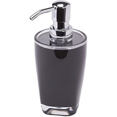 MSV TP-Products Dispenser di Sapone Liquido in Acrilico, Colore: Nero MSV TP-Products Dispenser di Sapone Liquido in Acrilico, Colore: Nero