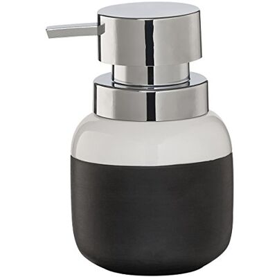 sealskin Sphere Dispenser per Sapone Liquido, Porcellana, Nero, 14.3 x 10 x 10 cm sealskin Sphere Dispenser per Sapone Liquido, Porcellana, Nero, 14.3 x 10 x 10 cm