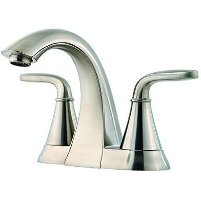 PFISTER LF048PDCC Miscelatore per bagno Pasadena, 2 maniglie, 4 cm, Metallo, nichel spazzolato, Spout height: 3.75 PFISTER LF048PDCC Miscelatore per bagno Pasadena, 2 maniglie, 4 cm, Metallo, nichel spazzolato, Spout height: 3.75