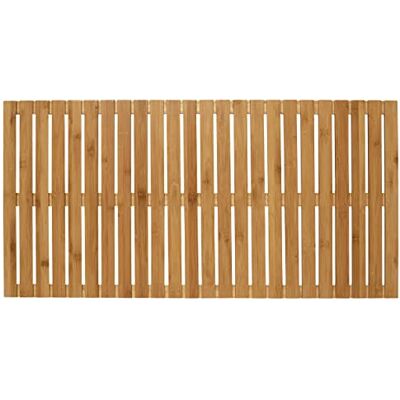 Wenko Pedana Indoor & Outdoor Bambù, tappetino antiscivolo per ambienti interni ed esterni in bambù ecologico, moderna pedana per la doccia, la vasca da bagno e la zona piscina, 00 x 50 cm Wenko Pedana Indoor & Outdoor Bambù, tappetino antiscivolo per ambienti interni ed esterni in bambù ecologico, moderna pedana per la doccia, la vasca da bagno e la zona piscina, 00 x 50 cm
