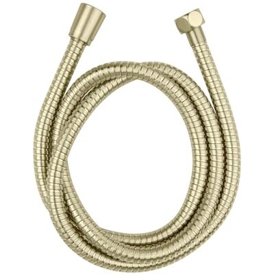 Wenko Tubo doccia Mod. Ottone 150 cm, tubo doccia rivestito in acciaio inox, adatto a tutti i soffioni grazie all'attacco standard da 1/2", protezione antitorsione, omologato per acqua potabile, oro Wenko Tubo doccia Mod. Ottone 150 cm, tubo doccia rivestito in acciaio inox, adatto a tutti i soffioni grazie all'attacco standard da 1/2", protezione antitorsione, omologato per acqua potabile, oro