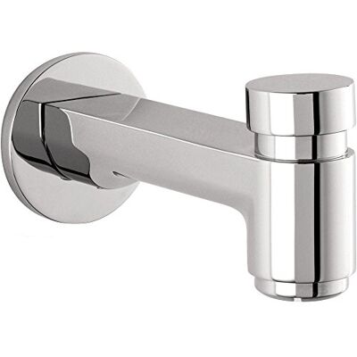 Hansgrohe Metris S Beccuccio Vasca con Deviatore, Cromato, 17,1 x 7,0 x 7,0 cm Hansgrohe Metris S Beccuccio Vasca con Deviatore, Cromato, 17,1 x 7,0 x 7,0 cm