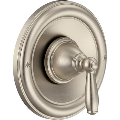 Moen Brantford Kit di regolazione della valvola di bilanciamento della pressione Posi-Temp, in nichel spazzolato tradizionale, con 1 maniglia Moen Brantford Kit di regolazione della valvola di bilanciamento della pressione Posi-Temp, in nichel spazzolato tradizionale, con 1 maniglia