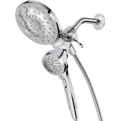 Moen Engage Magnetix 2.5 GPM Soffione doccia a pioggia, 2 in 1, dotato di sistema di aggancio magnetico, cromato, confezione da 1 Moen Engage Magnetix 2.5 GPM Soffione doccia a pioggia, 2 in 1, dotato di sistema di aggancio magnetico, cromato, confezione da 1