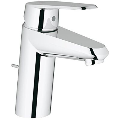 Grohe Eurodisc Cosmopolitan Miscelatore Monocomando per Lavabo senza Astina a Saltarello, Taglia S, Cromo Grohe Eurodisc Cosmopolitan Miscelatore Monocomando per Lavabo senza Astina a Saltarello, Taglia S, Cromo