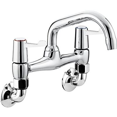 Bristan Value Miscelatore per lavello a parete, cromato Bristan Value Miscelatore per lavello a parete, cromato