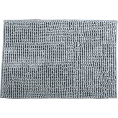 MSV Tappetino da bagno in microfibra di ciniglia Pelo lungo, antiscivolo Comodo anello per appenderlo Comfort e igiene ottimizzati Grigio chiaro Tappetino singolo 50x80 cm MSV Tappetino da bagno in microfibra di ciniglia Pelo lungo, antiscivolo Comodo anello per appenderlo Comfort e igiene ottimizzati Grigio chiaro Tappetino singolo 50x80 cm