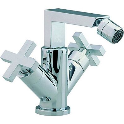 Cisal Miscelatore Bidet Monoforo Barcelona Quad, Cromo Cisal Miscelatore Bidet Monoforo Barcelona Quad, Cromo