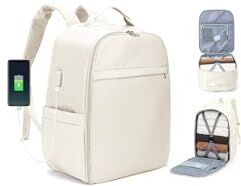 SZLX Borse da Viaggio 45x36x20 Zaino Easyjet Donna Zaino Ryanair 40x20x25 Bagaglio a Mano Zaino impermeabile uomo trekking, Borsa da Viaggio Cabina aereo Zaino per Laptop con Porta di ricarica USB