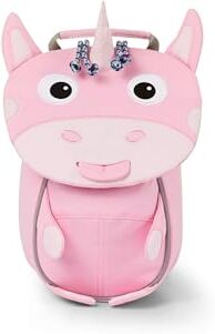 Affenzahn Unicornio Zaini Unisex Bambini, Einhorn Pink, Einheitsgröße