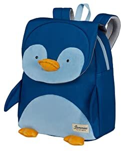 Samsonite Happy Sammies Eco Zaino S+, 33 cm, 11 L, Blu (Penguin Peter)