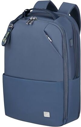 Samsonite Workationist Zaino per laptop con scomparto per vestiti, 15,6 pollici, 43 cm, 17,5 l, blu (Blueberry), Blu (Blueberry), Laptoptasche 15.6 Zoll, Zaini