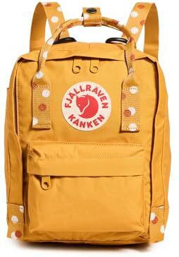 Fjallraven Fjällräven Kånken Mini, Zaino Sportivo Unisex Adulto, Ochre-confetti Pattern, Taglia unica