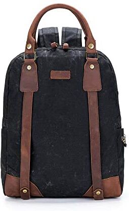 della Q Canvas Backpack, Black, Taglia unica