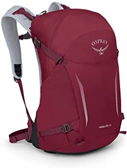 Osprey Hikelite 26 Unisex Hiking Backpack Sangria Red O/S