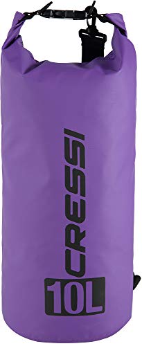 Cressi Dry Bag, Sacca/Zaino Impermeabile per attività Sportive Unisex Adulto, Viola, 10 LT