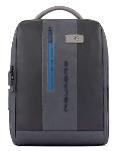 PIQUADRO ZAINO PORTA PC/IPAD IN PELLE CON CAVO ANTIFURTO URBAN