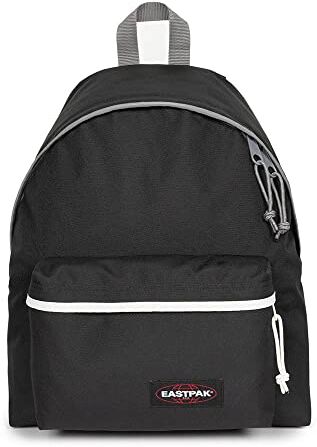 Eastpak Padded Pak'r, Zaino Taglia Unica, Nero (Kontrast Grey White)