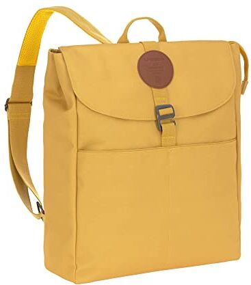 Lässig Zaino fasciatoio per bambini borsa per pannolini borsa elegante con accessori per il cambio/Green Label Backpack Adventure lemon curry, giallo