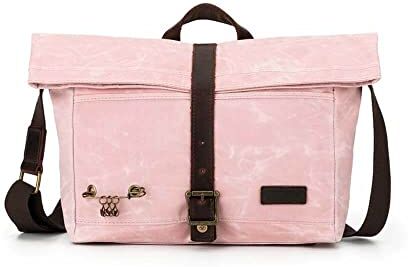 Della Q Canvas Bag, Petal, Taglia unica